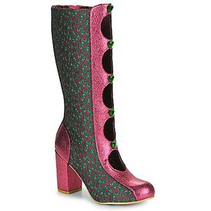 Irregular Choice Dames Ditsy Darling Fashion Boot, roze, 38 EU