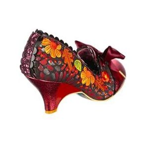 Irregular Choice Vrouwen Falls roept Oxford, Wijn, 38 EU