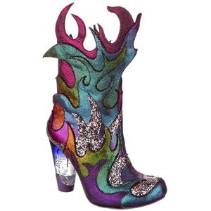 Irregular Choice Draconic Blaze Fashion Boot voor dames, Paars, 40 EU