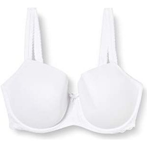 Pour Moi? Dames Eden gewatteerde beha dagelijks, Wit (wit), 70B