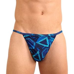Kiniki Tan Through Zwemtanga voor Heren - Blue Lagoon