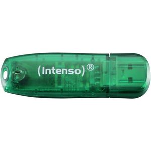 Intenso Rainbow Line 8GB - USB-Stick / Groen