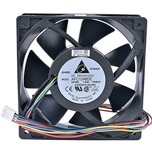 AFC1248DE 120mm 12038 48V 1.64A 4-wire 4pin large air volume server cooling fan