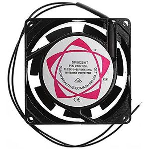 2082HSL 8025 80mm Sleeve Bearing 220-240V AC 2-Wire Case Cooling Fan