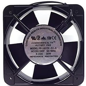 FP-108EX-S1-S Square cooling fan 150 * 50mm AC220V axial flow fan