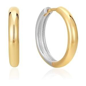 Ania Haie AH E048-01T Pop Charms Dames Oorbellen - Oorringen - Sieraad - Zilver - 925 Zilver - 4 mm breed - 12 mm lang