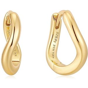 Ania Haie - AH E048-03G - Oorbellen - Zilver - Goudkleurig - 925 Zilver