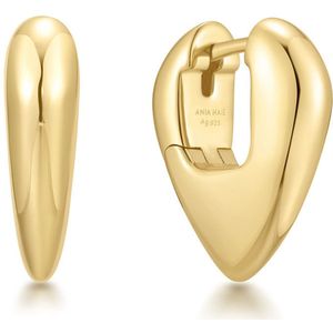 Purelei Big Love Earrings (Gold, Silver, Rose Gold), Waterproof Women's Heart Shape Earrings Hoop Earrings Stainless Steel Gift for Women, 44.5 x 42 mm, Stainless Steel, No Gemstone