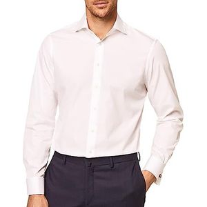 Hackett Poplin Classic Dc Overhemd Met Lange Mouwen