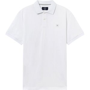 Hackett - Polo Wit - Slim-fit - Heren Poloshirt
