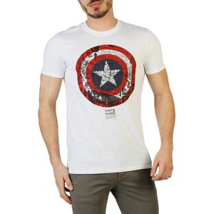 Marvel - Captain America - T-shirt - Wit