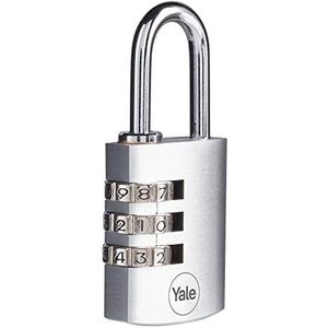 Y151B/30/125/1 Vorhängeschloss 30 mm Silber Zahlenschloss - Yale