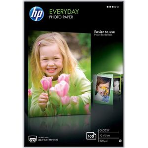 HP Everyday - Glanzend fotopapier, 100 vel / 200g