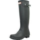 Hunter - Original Short - Regenlaarzen - Zwart - Natuurlijk Rubber