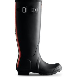 Hunter - Original Short - Regenlaarzen - Zwart - Natuurlijk Rubber