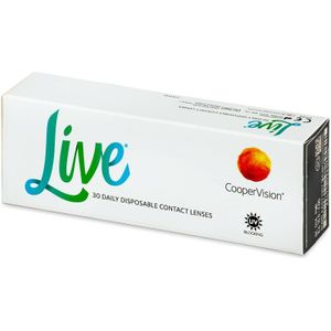 Live daily disposable (30 lenzen) - daglenzen, silicone hydrogel sferische en asferische sport, Somofilcon A