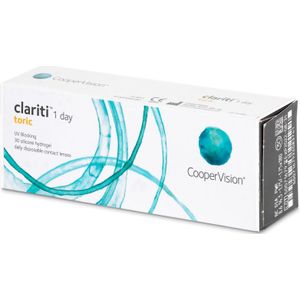 Clariti 1 day Toric (90 lenzen) - daglenzen, torisch silicone hydrogel sport, Somofilcon A