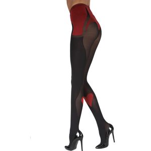 Pretty Polly Panty - Fashion - Joanne Hynes - Luxe Heart Tromp - One Size - 36/42 - Zwart Multi