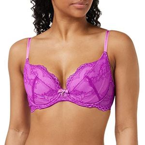 Gossard Superboost kanten diepe V-hals beha met diepe V-hals voor dames, Orchidee