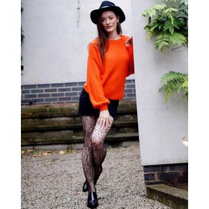 Pretty Polly Panty - Fashion - Net - Abstract Net - One Size - 36/42 - Zwart