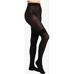 Pretty Polly - Fashion - Panty - Zwart - 100 Denier, 2 in 1 met Over de Knie Sokken