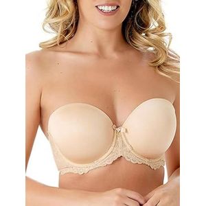 Gossard Superboost Lace 7707 Beugel Strapless Multiway, Beige, 70F