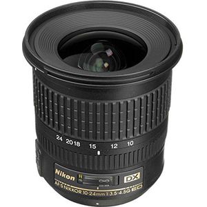 Nikon AF-S DX Nikkor 10-24mm 1:3,5-4,5G ED lens (77 mm filterdraad) zwart