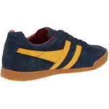 Gola - Harrier Suede - Sneakers - Blauw/Oranje - 100% Leer