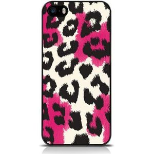 CallCandy Summer Roar Case voor Apple iPhone SE/5S/5 zwart/wit/roze