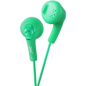 JVC Gumy bedrade in-ear hoofdtelefoon, compatibel met iPod, iPhone, Samsung, groen