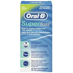 Oral B tandzijde, voorgesneden, 50 stuks, 3-pack