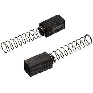 Paxanpax PSE003 koolborstels voor Black & Decker elektrisch gereedschap en grasmaaiers (6,3 mm x 6,3 mm, 13 mm, grijs, 2 stuks