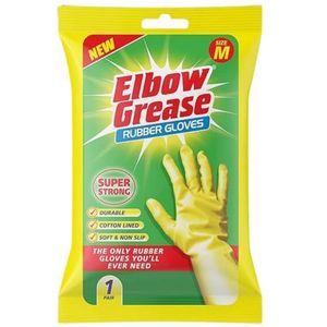 Klushandschoenen - Rubber - Zwart - Antislip Grip - Comfortabele Voering