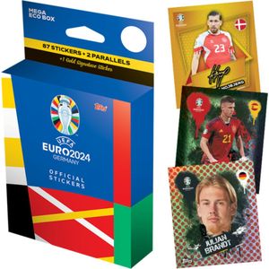 Topps Mega Eco Box Eurocopa 2024 Trading Card Transparant