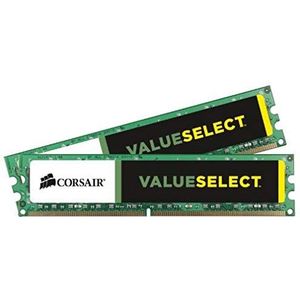 Corsair CMV8GX3M2A1333C9 Value Select 8GB (2 x 4 GB) DDR3 1333 MHz CL9 standaard desktop geheugen