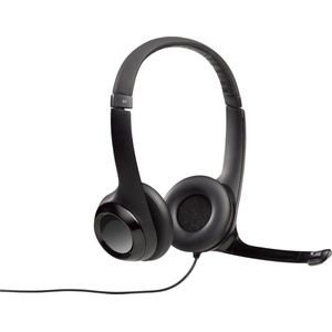 Logitech - H390 - Kantoorheadset - Zwart - Bedraad - USB-A