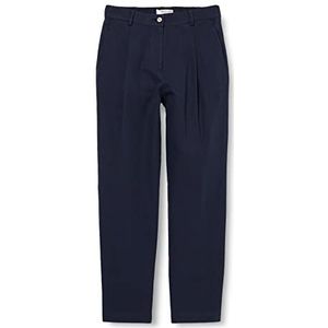 People Tree Dames Annis Twill Broek Broekje, Navy, 12, marineblauw, 38
