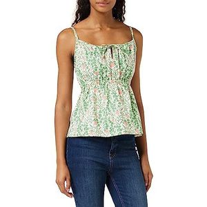 People Tree Dames V & a Harebell Top Cami Shirt, Meerkleurig, 36