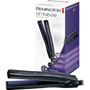 Remington Reis Stijltang, Mini, On The Go (Reis Formaat, Compacte Stijltang, Voor Mannen En Vrouwen, 200°C, 15 cm Lang) S2880