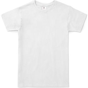 B&C Exact 150 Heren Korte Mouwen T-Shirt - As Grijs - Extra Small