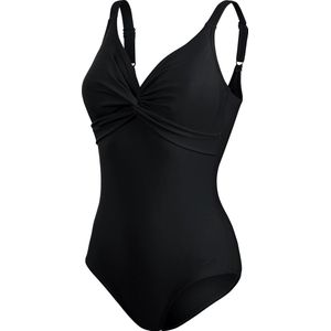SPEEDO - - Brigitte 1p bla - Schwarz/Schwarz/Weiß