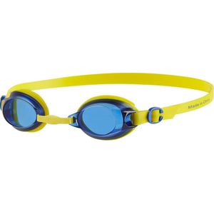 Speedo Unisex Child Jet Goggles, Empire Geel/Neon Blauw, One Size