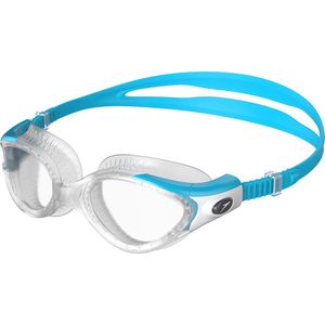 Speedo futura biofuse flexiseal zwembril in de kleur turquaise/aqua.