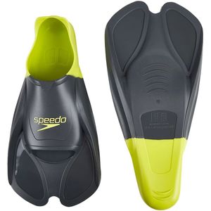 Speedo Zwemvliezen Training Siliconen Grijs/lime Mt 35-36