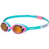 Speedo Meisje Junior Unisex Illusion 3D Gedrukt Goggles, Blauw/Roze, One Size