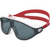 Speedo Unisex's Biofuse Rift Mask Goggles, Lava Rood/Oxid Grijs/Rook, One Size