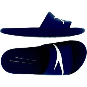 Speedo Slide Junior sandalen met glijstrepen voor kinderen, marineblauw, 37