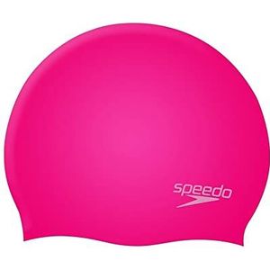 Speedo Unisex-Jeugd Plain Gegoten Siliconen Junior Zwempjes, Kersenroze/Blush, One Size