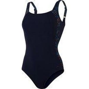 SCULPTURE - Lunalustre Print - Onderbroek - Navy/Orange