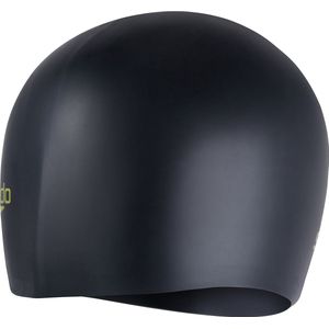 Speedo Junior Long Hair Cap Badmuts - Zwart - Latexvrij Silicone